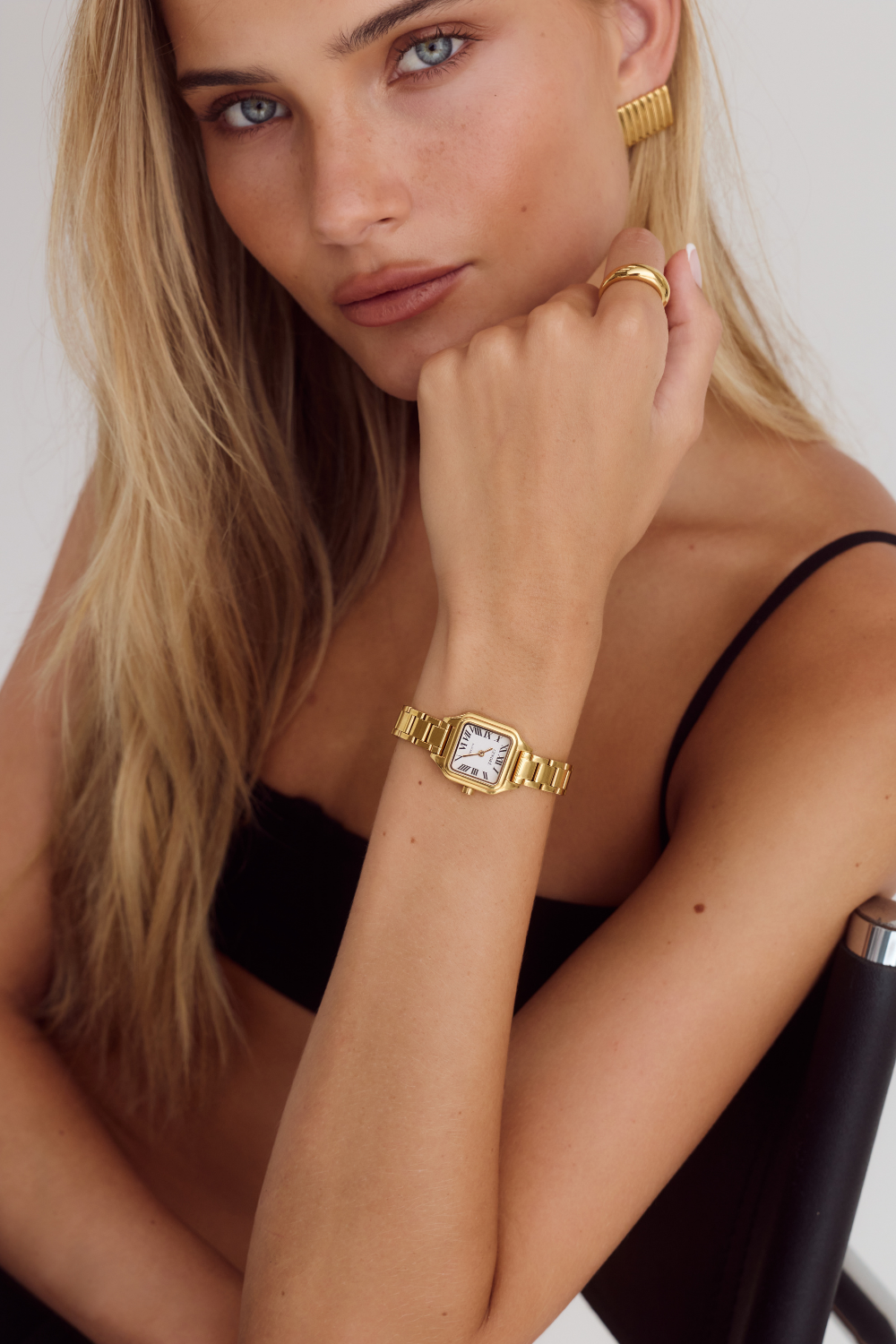 Hugo Watch | White | 18K Gold
