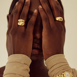 Yves Dome Ring | Gold