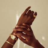 Beau Snake Bracelet | Gold