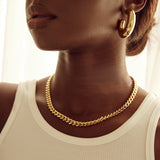 Kiki Hoop Earrings | Gold