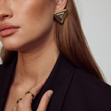 Louvre Earrings | Two-Tone