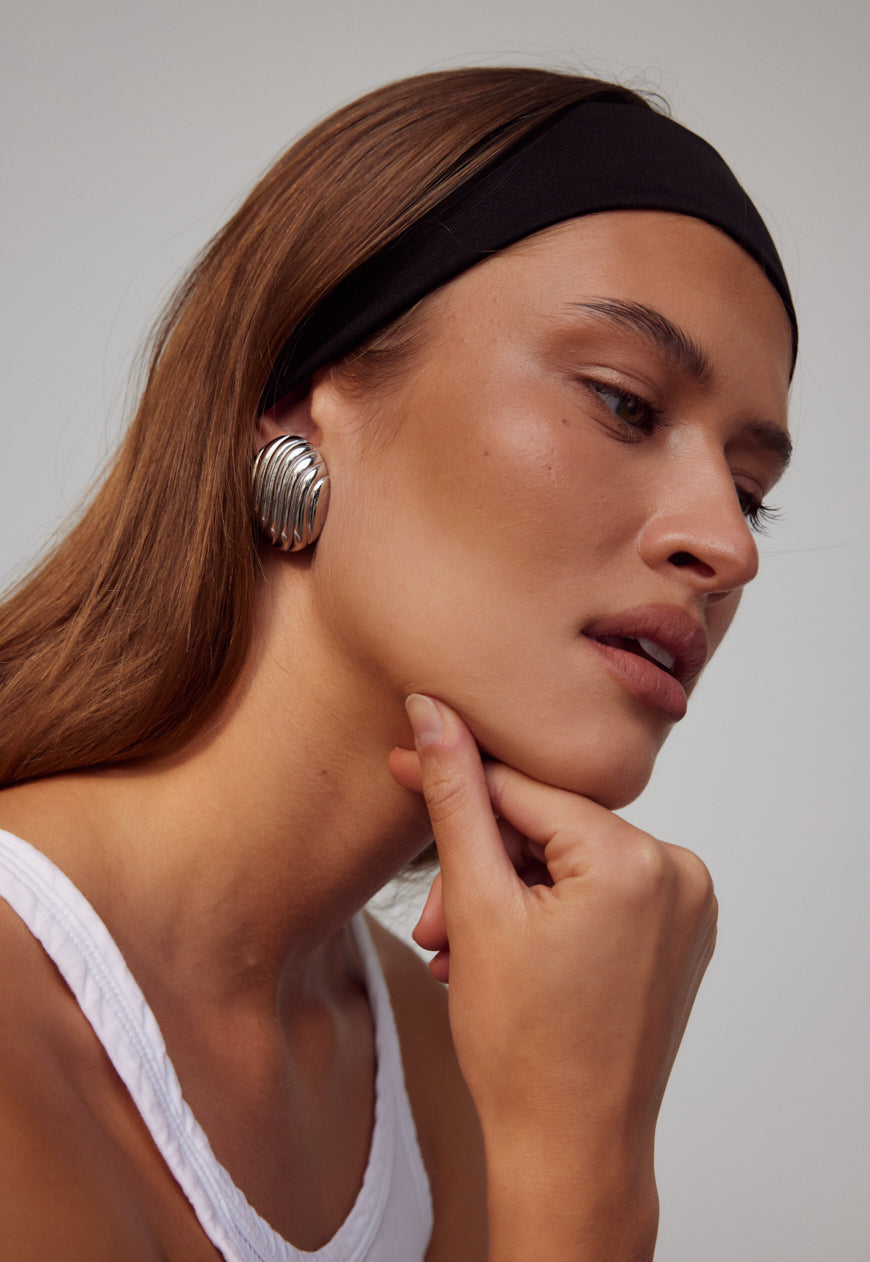 Odette Earrings | Silver