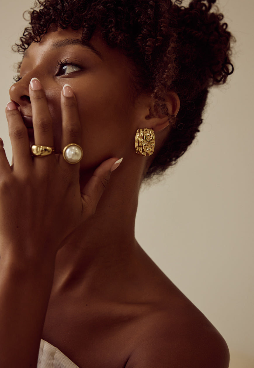 Maeve Earrings | Gold