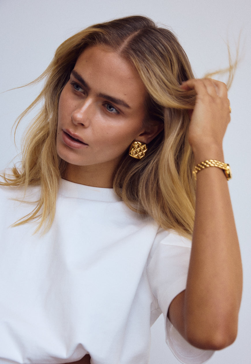 Olsen Earrings | Gold