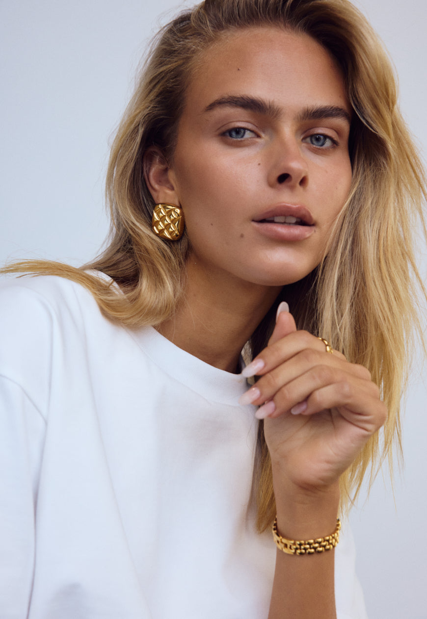 Olsen Earrings | Gold