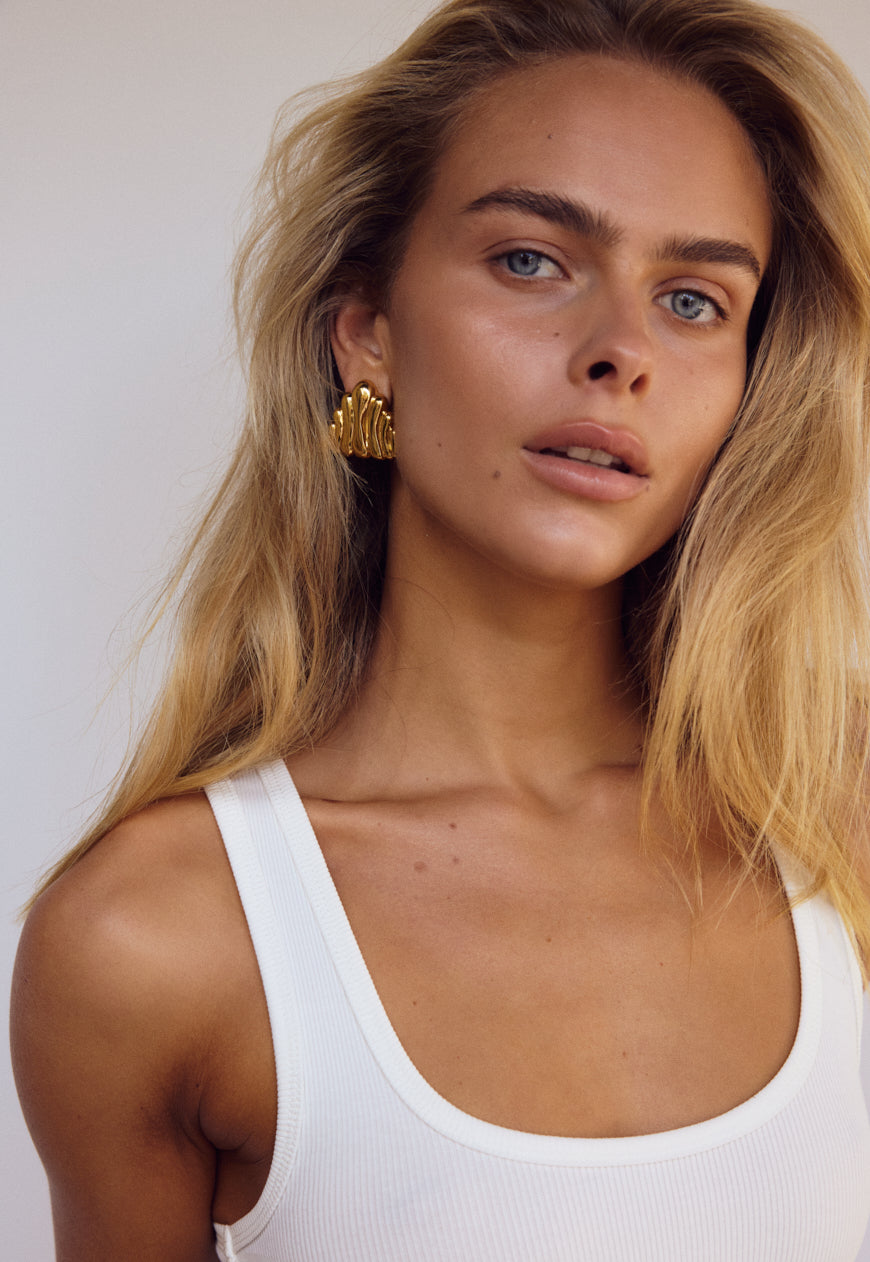 Harlowe Earrings | Gold