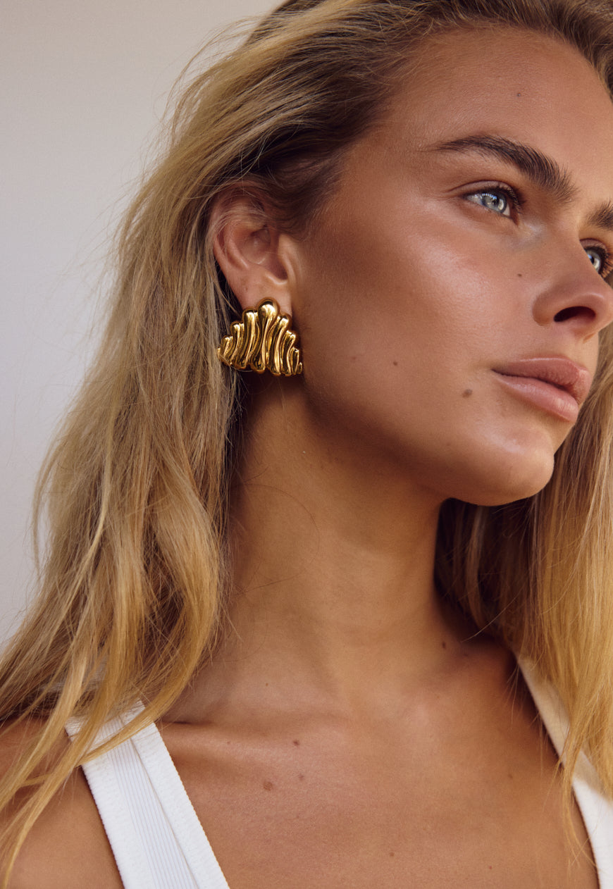 Harlowe Earrings | Gold