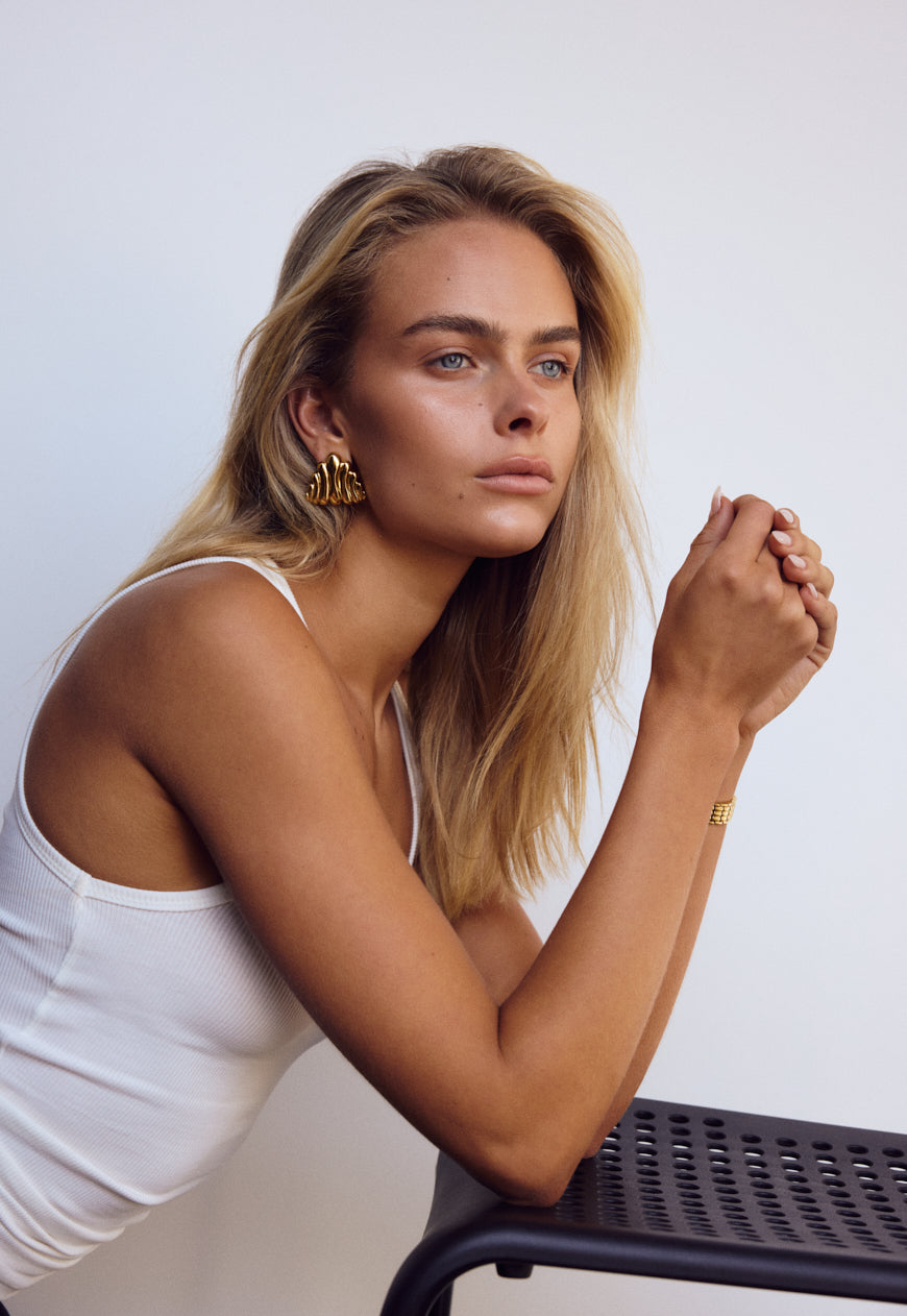 Harlowe Earrings | Gold