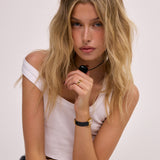 Ophelia Necklace | Black Agate
