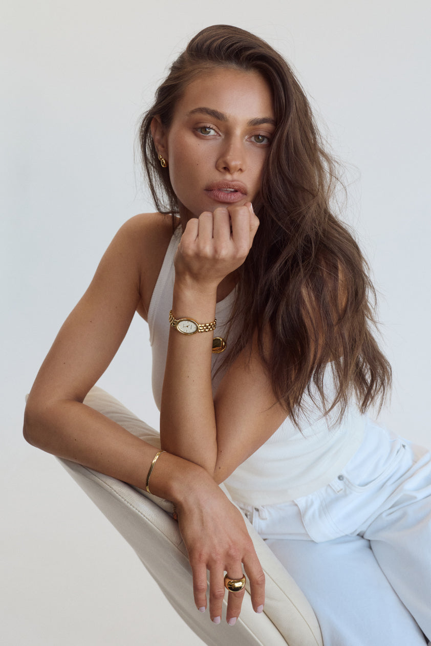 Beau Snake Bracelet | 18K Gold