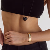 Tribeca Necklace | Black