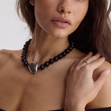 Plaza Necklace | Silver