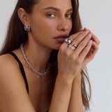 Cleo Necklace | Clear