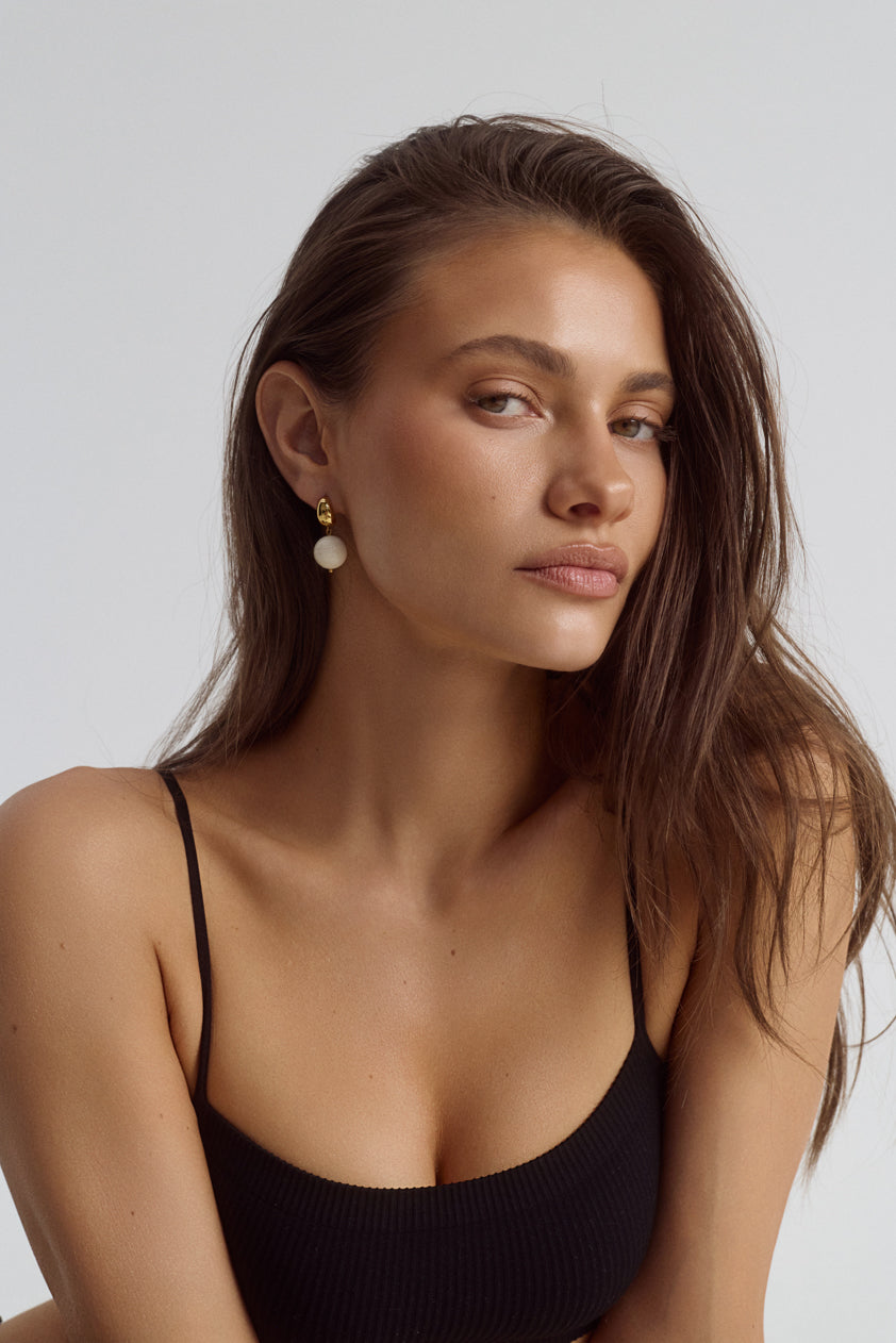 Vera Earrings | Vanilla
