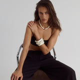 Ellegra Bangle | Vanilla