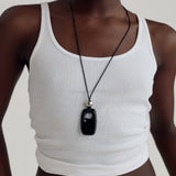 Alma Necklace | Silver