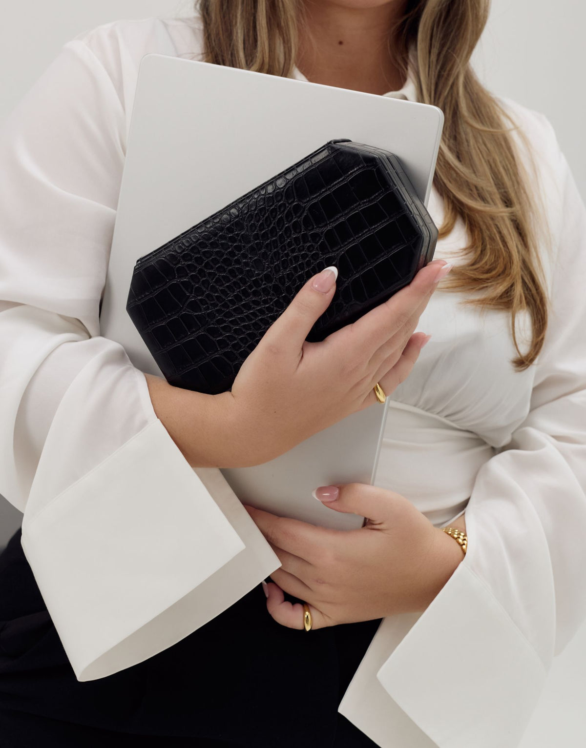 Dorothy Jewellery Box | Black Croc