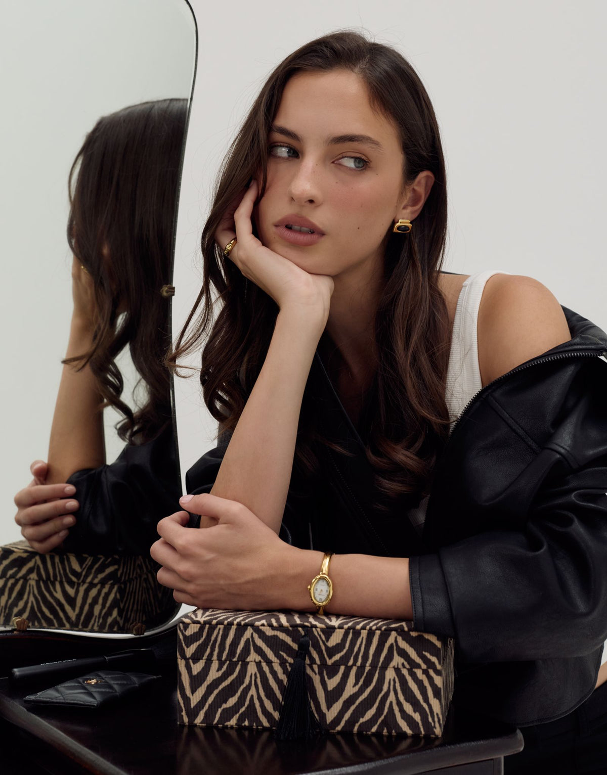Margot Jewellery Box | Zebra