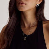 Etta Necklace | Silver
