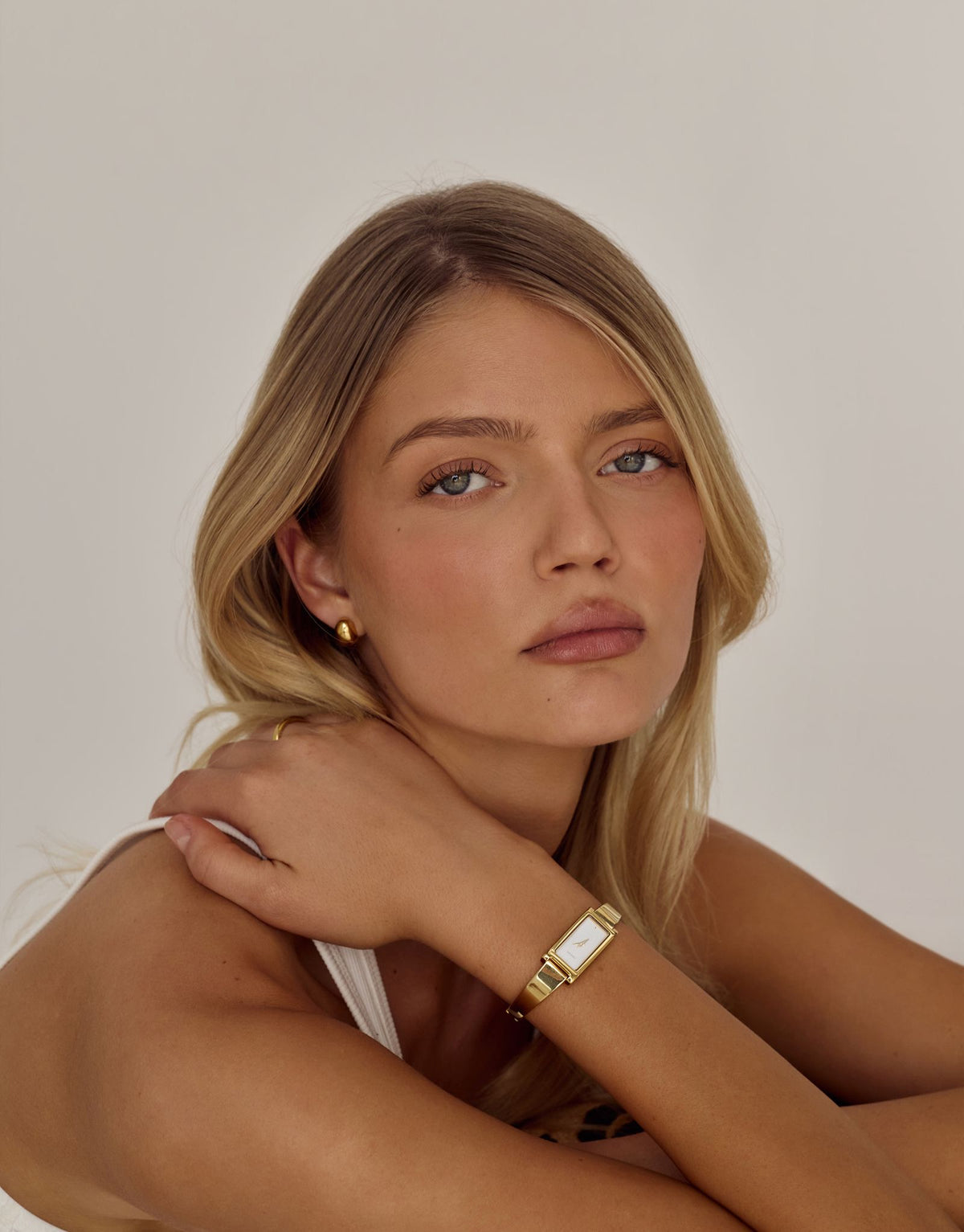 Bean Earrings | 18K Gold