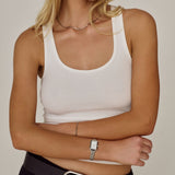 Blanca Belt Black | Silver
