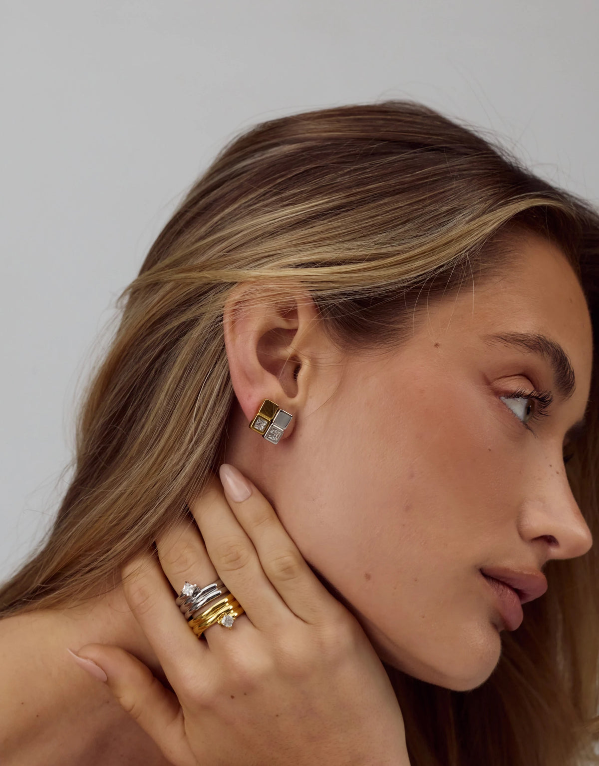 Parisiette Earrings | Silver
