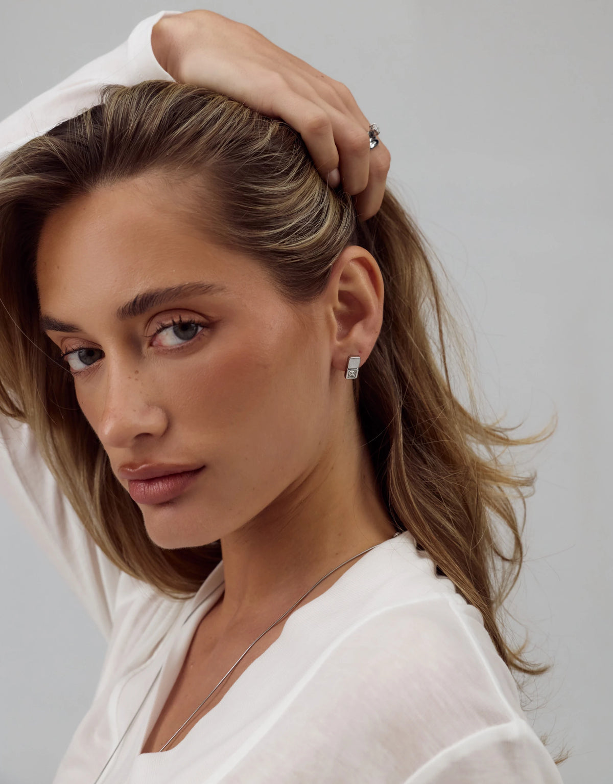 Parisiette Earrings | Silver