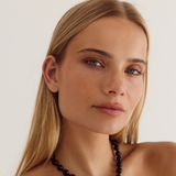 Constance Necklace | Black Agate