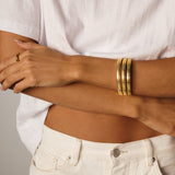 Harper Bangle | Gold