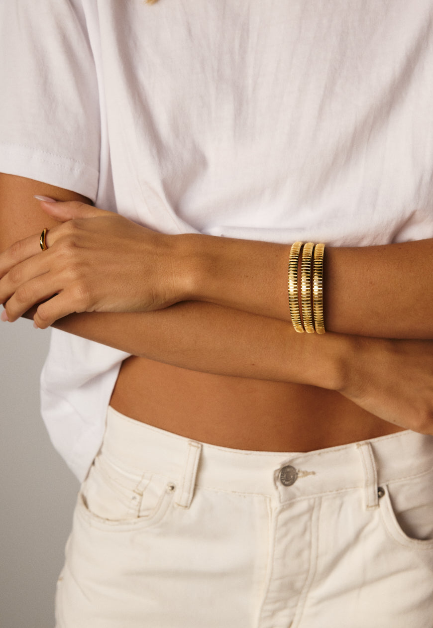 Harper Bangle | Gold