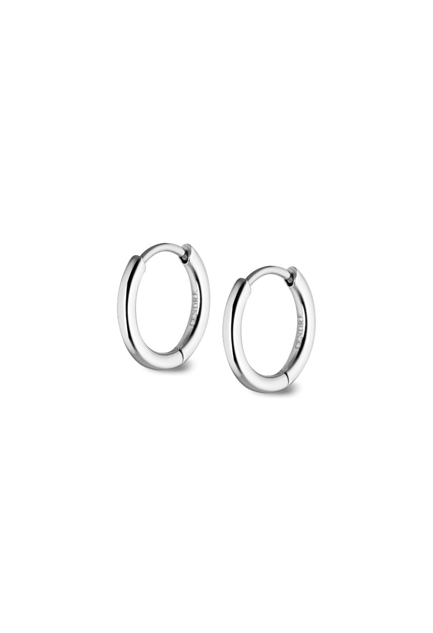 Rhi Huggie Sleeper Earrings | Silver