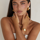 Lolita Hoop Earrings | Gold