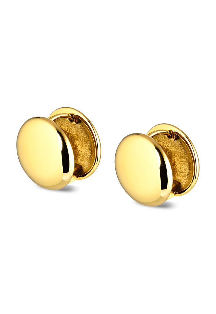 Odilla Huggie Earrings | Gold