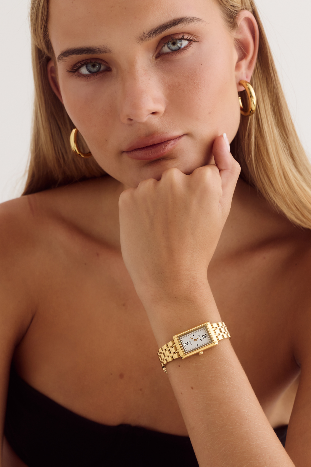 Kelly Watch | White | 18K Gold