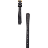 Baby | Black Python Leather Band | Gold