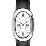 Bridgette Watch | Silver | Smooth Black