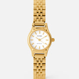 Isobel Watch | White | 18K Gold