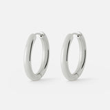 Rhode Huggie Earrings | Silver