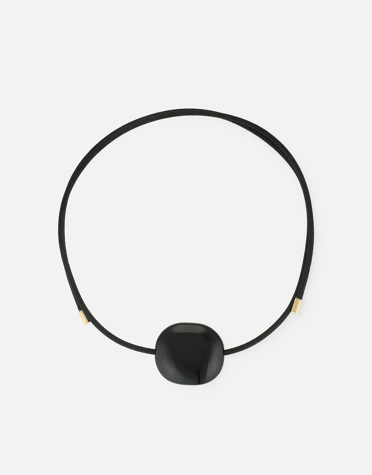 Ophelia Necklace | Black Agate