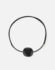 Ophelia Necklace | Black Agate