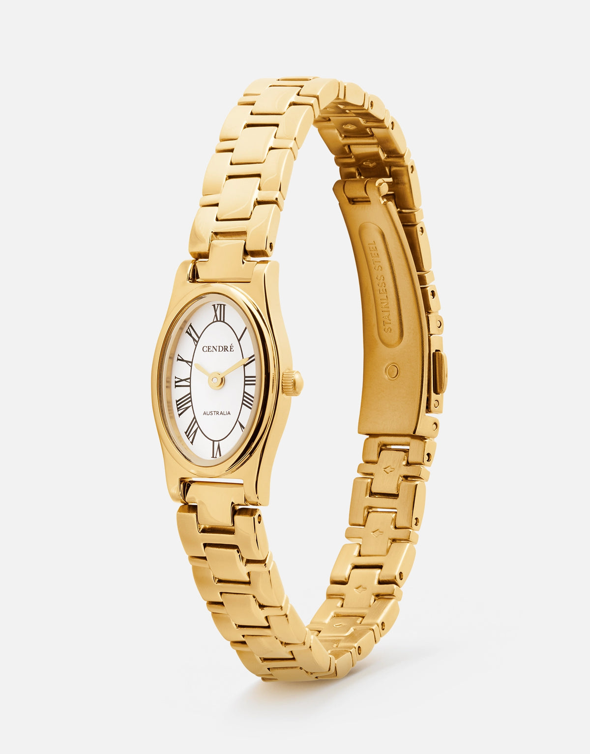 Emmeline Watch |  White | 18K Gold