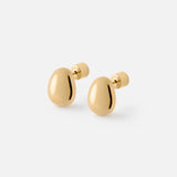 Bean Earrings | 14K Gold