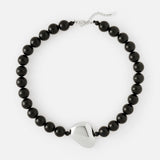 Plaza Necklace | Silver