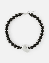 Plaza Necklace | Silver