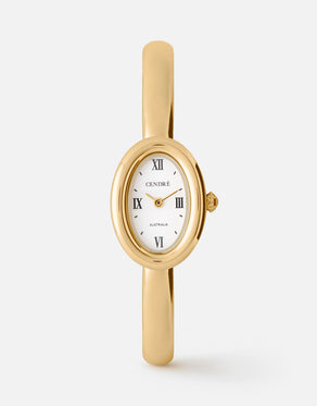 Kate Watch | White | 14K Gold