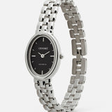 Phoebe Watch | Black | Silver