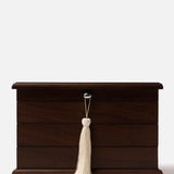 Mabel Wooden Jewellery Box | Dark Walnut