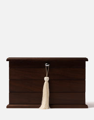 Mabel Wooden Jewellery Box | Dark Walnut