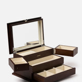 Mabel Wooden Jewellery Box | Dark Walnut