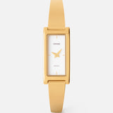 Mara Watch | White | 18K Gold